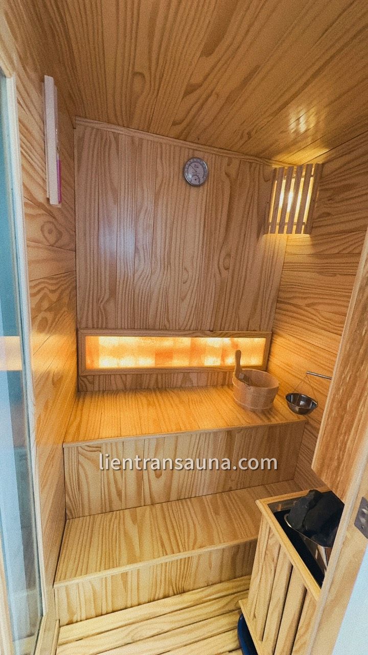 SETUP, BÀN GIAO PHÒNG XÔNG HƠI, GIƯỜNG GỘI, GHẾ NAIL CHO CHỊ KIM CHI Ở XUYÊN MỘC, BÀ RỊA  - VŨNG TÀU